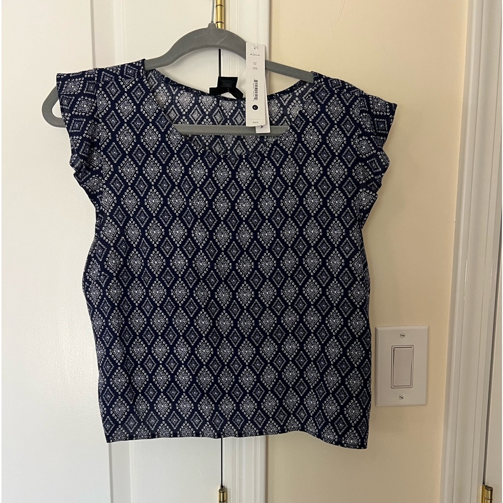 Nwt kids aqua short sleeve